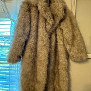 SHEIN Fur jacket